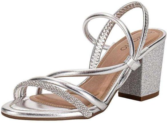 Imagem principal Sandália Feminina Salto Grosso Beira Rio 8280786 - Prata BEIRA RIO
