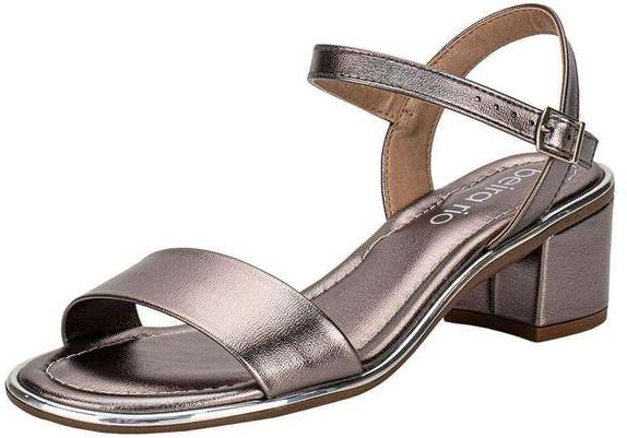 Sandália Feminina Salto Grosso Beira Rio 8379203 - Grafite