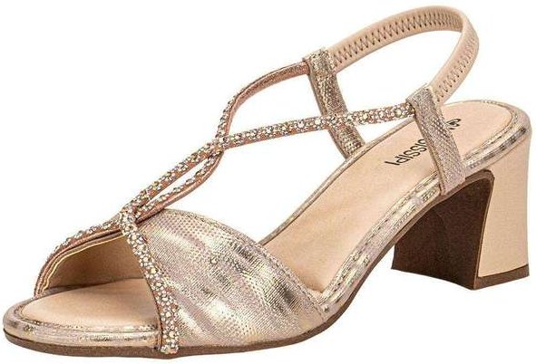 Sandália Feminina Salto Grosso Mississipi Mf752 - Bege