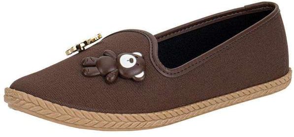 Sapatilha Feminina Alpargata Moleca 52871008 Chocolate