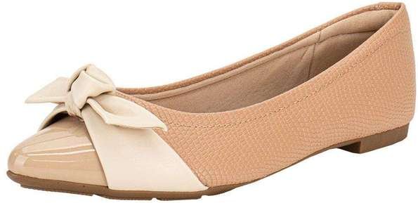 Sapatilha Feminina Flat Modare - 7334233 - Salmão