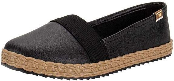 Imagem principal Sapatilha Feminina Flat Moleca 5696300 - Preto MOLECA