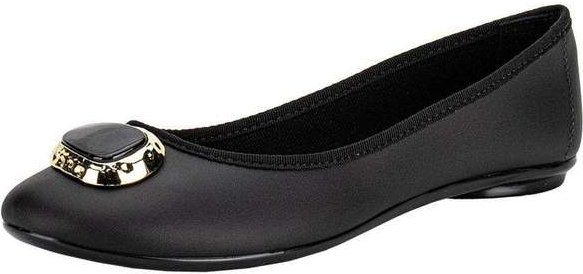 Sapatilha Feminina Flat Moleca 5726147 Preto