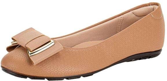 Sapatilha Feminina Flat Moleca 5800103 - Salmão