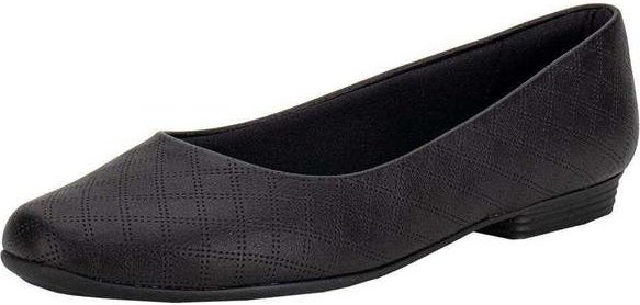 Sapatilha Feminina Flat Piccadilly 250115 Preto