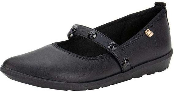 Sapatilha Feminina Flat Piccadilly 295002 - Preto