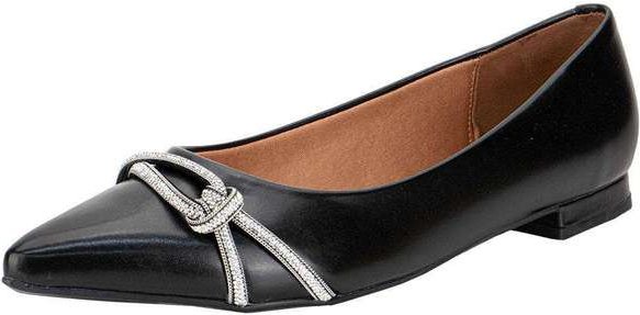 Sapatilha Feminina Flat Vizzano 12061006 - Preto