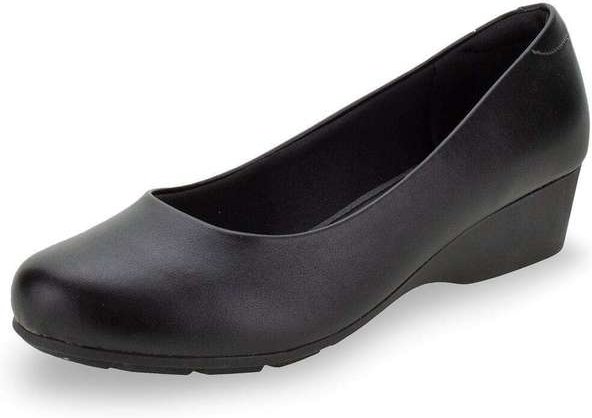 Sapato Feminino Anabela Modare - 7014200 - Preto 01