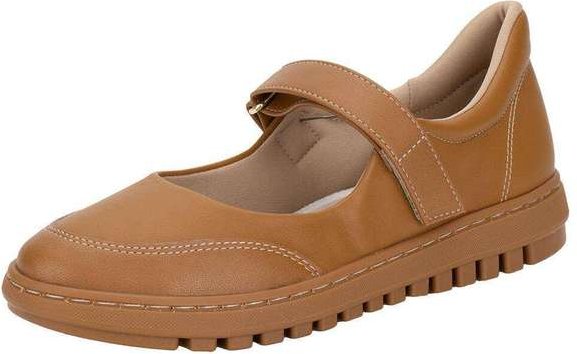 Sapato Feminino Flat Piccadilly 937007 - Caramelo