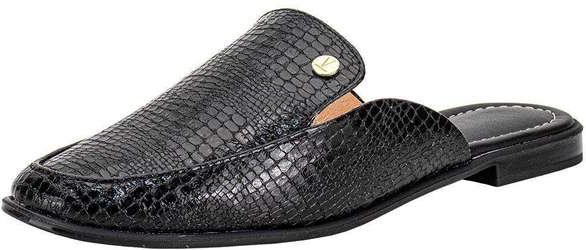Sapato Feminino Mule Vizzano 1376109 Preto/Croco