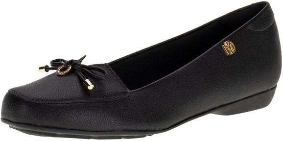 Sapato Feminino Salto Baixo Modare - 7016461 - Preto 02