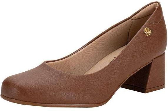 Sapato Feminino Salto Grosso Modare - 7373100 Chocolate