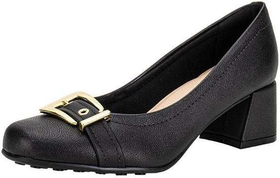 Sapato Feminino Salto Grosso Modare 7373117 - Preto