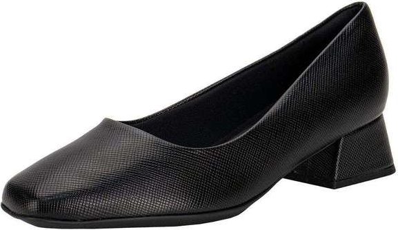 Sapato Feminino Salto Grosso Piccadilly 160055 - Preto