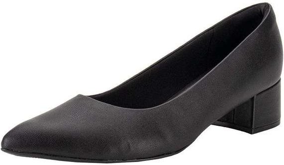 Sapato Feminino Salto Grosso Piccadilly 739015 - Preto
