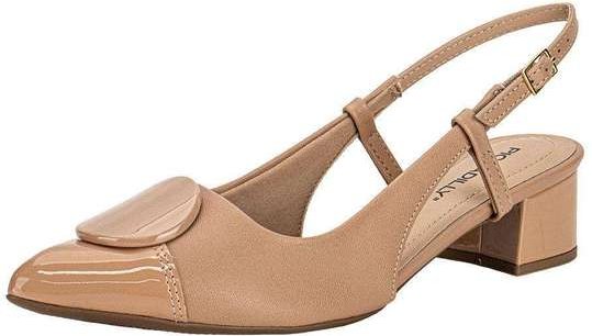Sapato Feminino Salto Grosso Piccadilly 739085 - Salmão