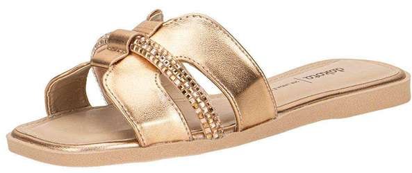 Tamanco Feminino Flat Dakota Y8103 - Bronze