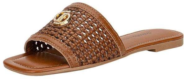 Tamanco Feminino Flat Dakota Y9933 - Caramelo