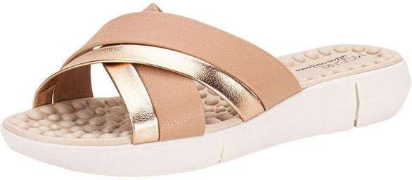 Tamanco Feminino Flat Modare 7142144 Salmão