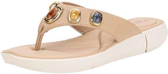 Tamanco Feminino Flat Modare 7199109 - Bege