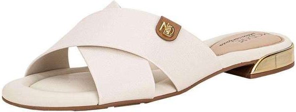 Tamanco Feminino Flat Modare 7217100 Marfim