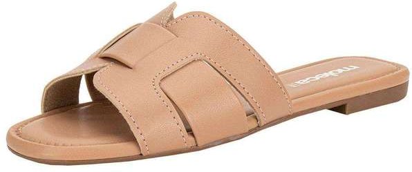 Tamanco Feminino Flat Moleca 5435553 - Salmão