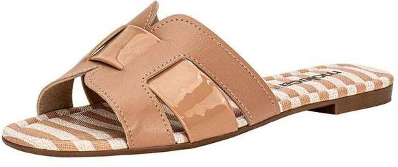 Tamanco Feminino Flat Moleca 5435653 - Salmão