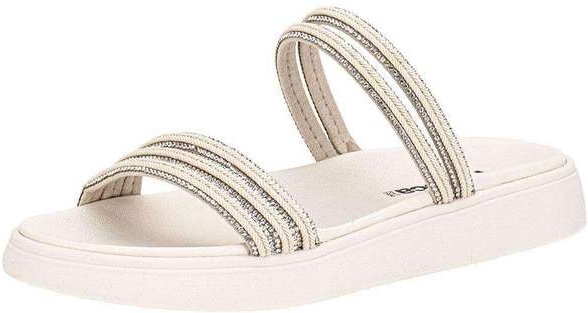 Tamanco Feminino Flat Moleca 5469135 Marfim