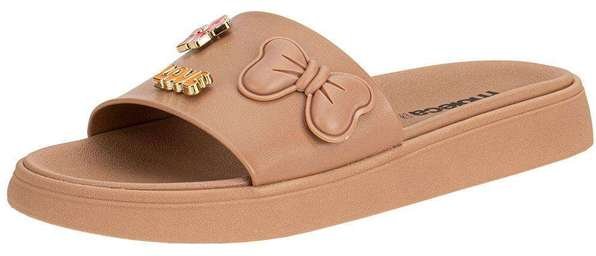 Tamanco Feminino Flat Moleca 5469151 Salmão