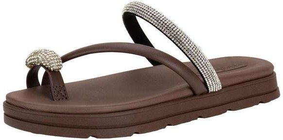 Tamanco Feminino Flat Moleca 5490127 Café