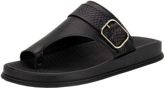 Tamanco Feminino Flat Moleca 5556102 - Preto