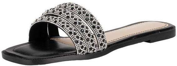 Imagem principal Tamanco Feminino Flat Via Marte 291006 Preto VIA MARTE