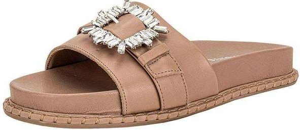 Tamanco Feminino Flat Via Marte 315005 Bege