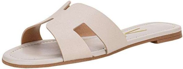 Tamanco Feminino Flat Vizzano 6371367 - Cinza