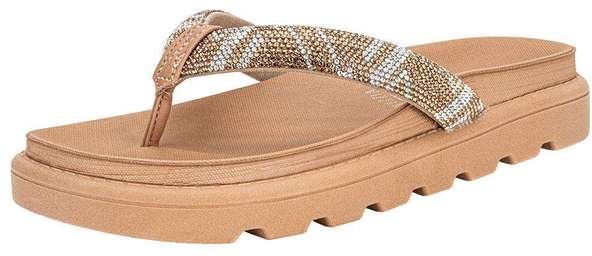 Tamanco Feminino Flat Vizzano 6459138 - Salmão