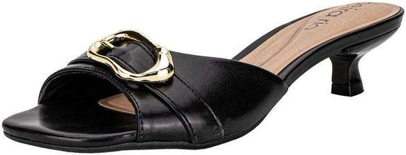 Tamanco Feminino Salto Fino Beira Rio 8563103 - Preto