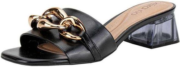 Tamanco Feminino Salto Grosso Beira Rio 8468212 Preto