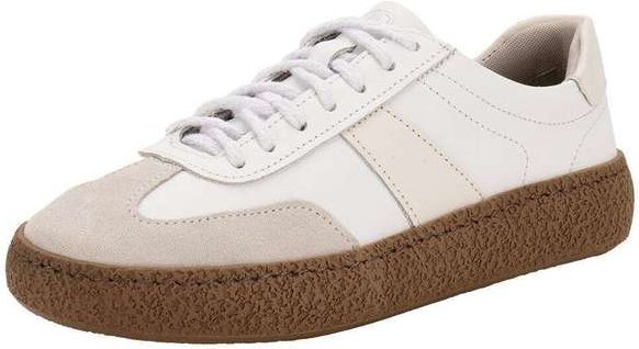 Sapatênis Feminino Bora Democrata 617101 - Branco/Bege