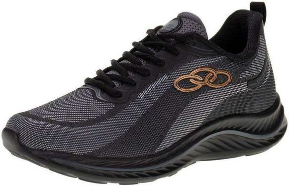 Tênis Feminino Apolis Olympikus - 206 - Preto/Cinza