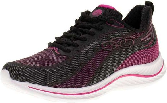 Tênis Feminino Apolis Olympikus - 206 - Preto/Rosa