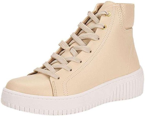 Tênis Feminino Cano Alto Beira Rio 4316108 - Natural