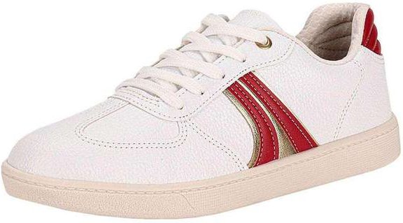 Tênis Feminino Casual Beira Rio 4313105 - Branco/Vermelho