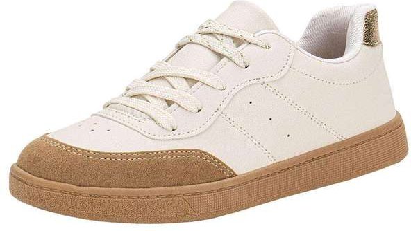 Tênis Feminino Casual Beira Rio 4313108 - Marfim