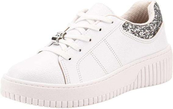 Tênis Feminino Casual Beira Rio 4316102 - Branco/Cinza