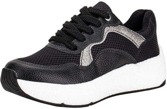 Tênis Feminino Casual Beira Rio 4327102 - Preto/Cinza