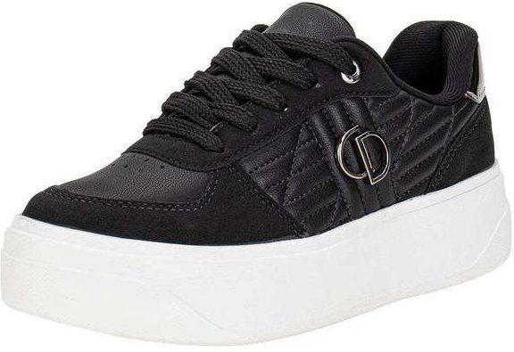 Tênis Feminino Casual Dakota D0982 - Preto/Branco