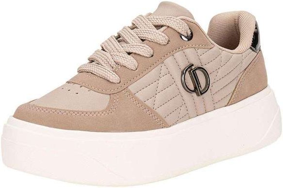 Tênis Feminino Casual Dakota D0982 - Bege