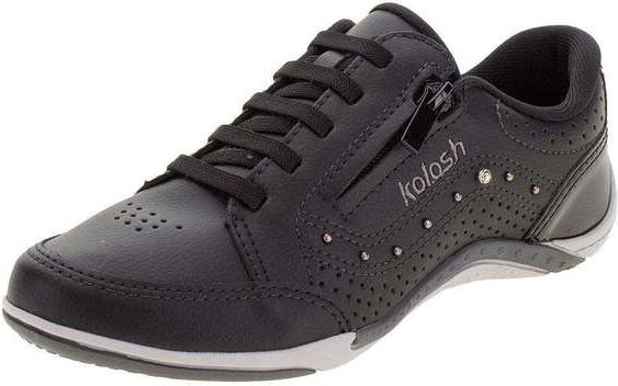 Tênis Feminino Casual Kolosh - C1299 - Preto