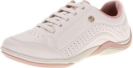 Tênis Feminino Casual Kolosh C3663 - Bege/Rosa