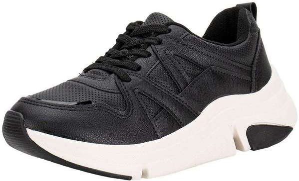 Imagem principal Tênis Feminino Casual Modare 7401102 Preto/Bege MODARE